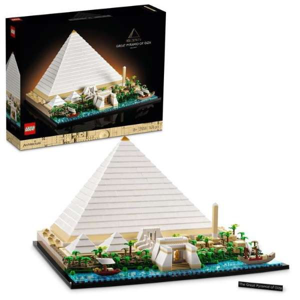 LEGO(Ｌｅｇｏ)21058基本结构吉萨的大金字塔_1