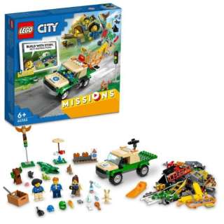 LEGO(Ｌｅｇｏ)60353城野生动物救援任务[，为处分品，出自外装不良的退货、交换不可能]