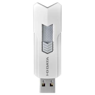 USBメモリ (Chrome/Mac/Windows11対応) ホワイト U3-DASH64G/W [64GB /USB TypeA /USB3.2 /スライド式]