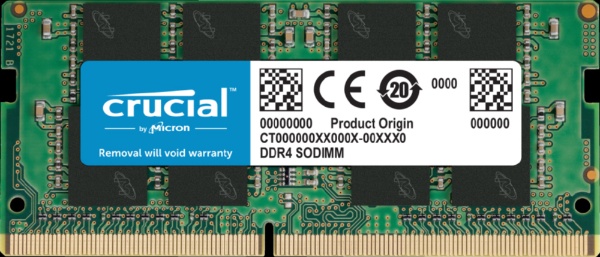 Crucial製 PCメモリ DDR4 8GB×4枚 32GB