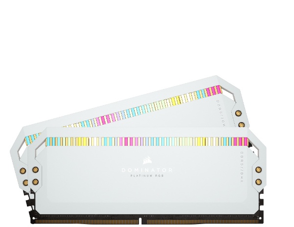 増設メモリ DOMINATOR RGB DDR5 ホワイト CMT64GX5M2B5200C40W [DIMM