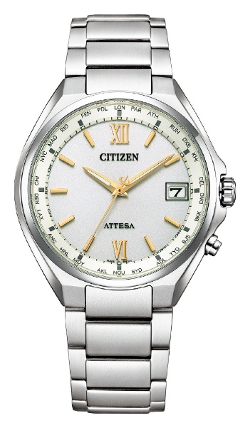 【新品】シチズン CITIZEN 腕時計 メンズ CB1120-50L アテッサ エコ・ドライブ電波時計 ダイレクトフライト ATTESA エコ・ドライブ電波（H149） ブルーxシルバー アナログ表示
