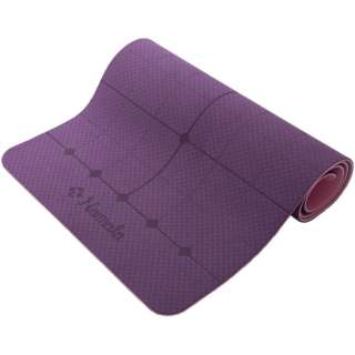 大纲瑜伽垫子(大约宽61*长183*厚度0.6cm/紫×粉红)NA6395