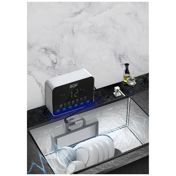 ビックカメラ.com - 超音波食洗機 The Washer Pro Q6_400 【専用洗い桶付き】
