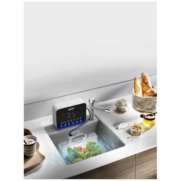 ビックカメラ.com - 超音波食洗機 The Washer Pro Q6_400 【専用洗い桶付き】