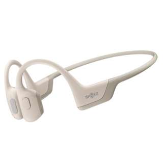 骨传导入耳式耳机浅驼色SKZ-EP-000008[骨传导/Bluetooth对应]