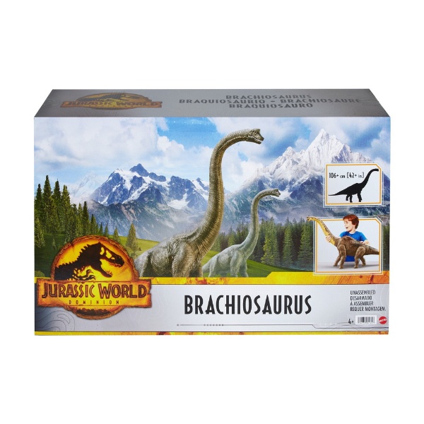 フィギュア【新品未開封】ジュラシックワールド ブラキオサウルスⅡ 恐竜フィギュア