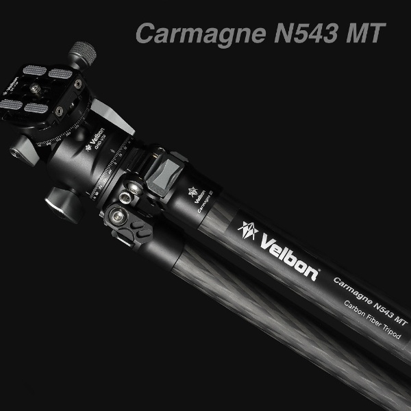 中型カーボン三脚 4段 Carmagne （カルマーニュ） N543 MT ベルボン (Velbon) CM-N543MT [自由雲台]
