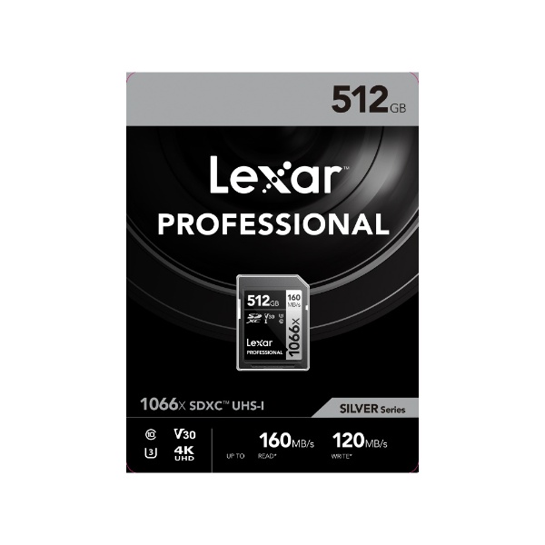 SDXC卡Professional 1066x SILVER系列LSD1066512G-BNNNJ[Class10/512GB]