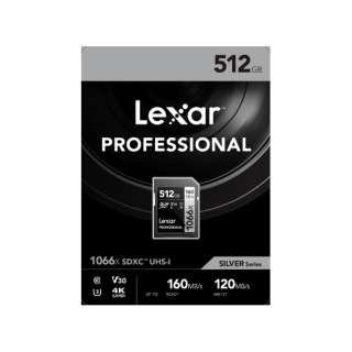SDXC卡Professional 1066x SILVER系列LSD1066512G-BNNNJ[Class10/512GB]_1