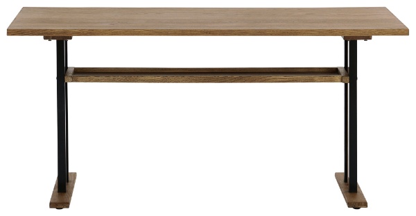 ダイニングテーブル トリナ T字脚（約幅140×奥行70×高さ65cm/ナチュラル）
