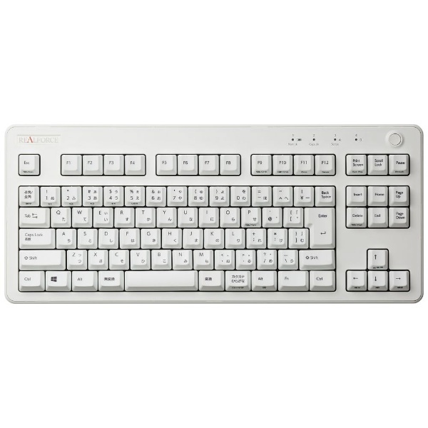 キーボード REALFORCE R3 変荷重・テンキーレス(Android/iPadOS/iOS/Mac/Windows) スーパーホワイト  R3HC22 [有線・ワイヤレス /Bluetooth・USB] 東プレ｜Topre 通販 | ビックカメラ.com