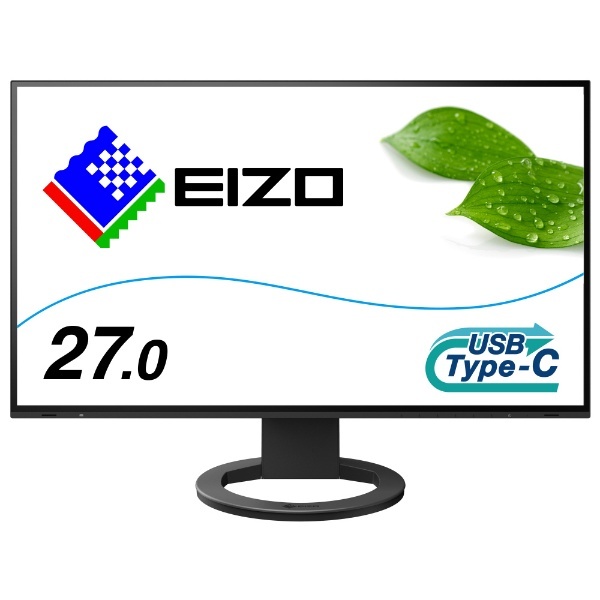 USB-C接続 PCモニター FlexScan ブラック EV2781-BK [27型 /WQHD(2560×1440） /ワイド]  EIZO｜エイゾー 通販
