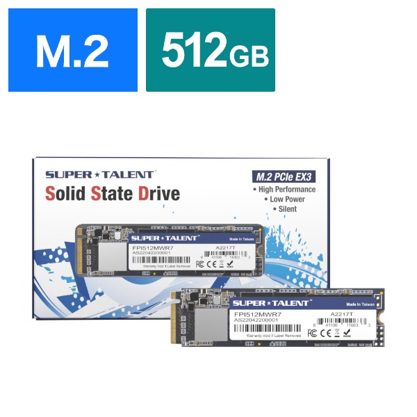 FPI512MWR7 ¢SSD PCI-Express³ M.2 PCIe NVMe EX꡼ [512GB /M.2]