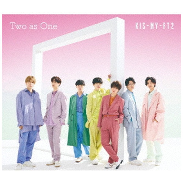 Kis-My-Ft2/ Two as One 初回盤A（CD＋DVD盤） 【CD】 MENT RECORDING 