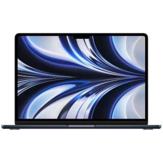 MacBook Air 13インチ Apple M2チップ搭載モデル [2022年モデル /SSD 512GB /メモリ 8GB /8コアCPUと10コアGPU ] ミッドナイト MLY43J/A
