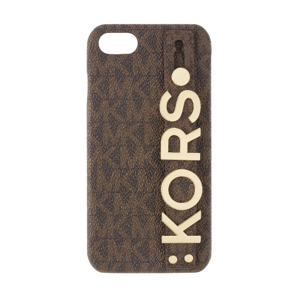 MICHAEL KORS - Slim Wrap Case Stand & Ring for iPhone 14 Plus 2眼 