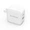 Cell Cube　2ポートUSB-C Fast Charger （PD20w+12w）CCAC07WH Cell Cube (セルキューブ) ホワイト CC-AC07 [2ポート /USB Power Delivery対応]