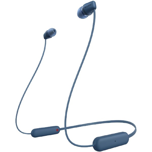 ブルートゥースイヤホン カナル型 ブルー WI-C100 LZ [防滴＆ネックバンド /Bluetooth] ソニー｜SONY 通販 