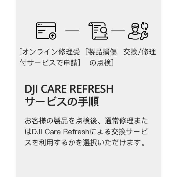 [DJIiۏ؃v]Card DJI Care Refresh 1N(DJI RS 3) JP_10