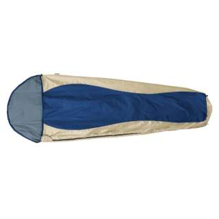 小型的睡袋UL(长200*上部70.下部50cm/香槟黄金×海军蓝)1072