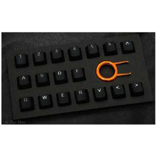 kL[LbvlUSzp Rubber Gaming Backlit 18L[ ubN th-rubber-keycaps-black-18