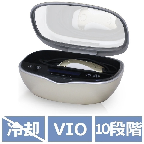 エムテック KE-NON 脱毛器カテゴリー 日本製 髭 VIO対応 メーカー2年保証 フラッシュ式 マットブラック - 1