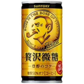 ボス 贅沢微糖 185g 30本 【コーヒー】