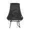 Alumi High-back Chair阿尔米哈伊背椅子(大约56×65×85cm/黑色)SMOFT002HBCaFblk