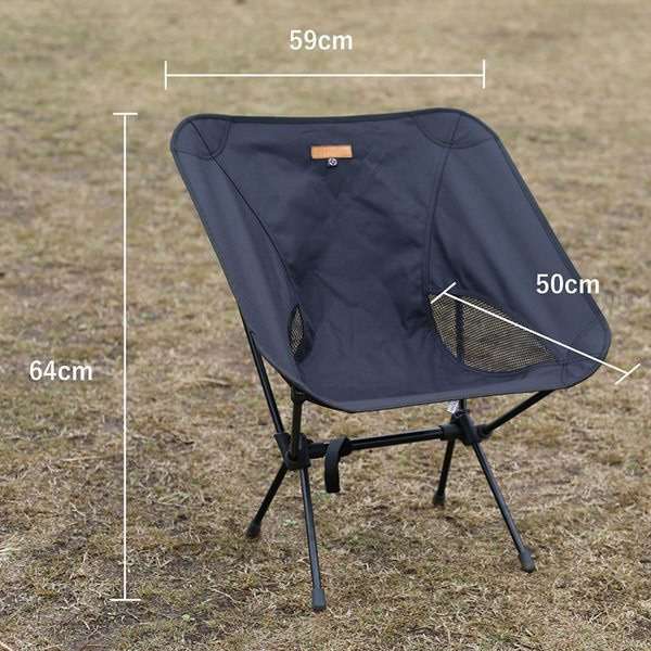 Alumi Low-back Chair铝低背椅子(大约59×50×64cm/黑色)SMOFT002LBCaFblk_7