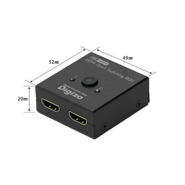 プリンストン PHM-SW401S 4K60p HDR対応4ポートHDMI切換器(PHM-SW401S)