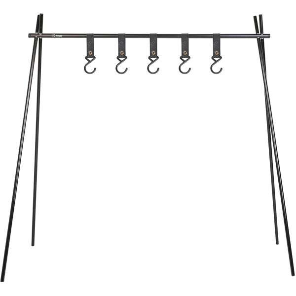 Aluminum hanging rack  L A~nMObN L(126.5~s71.5~102.5cm) SMOFTTY007ALBLK_1