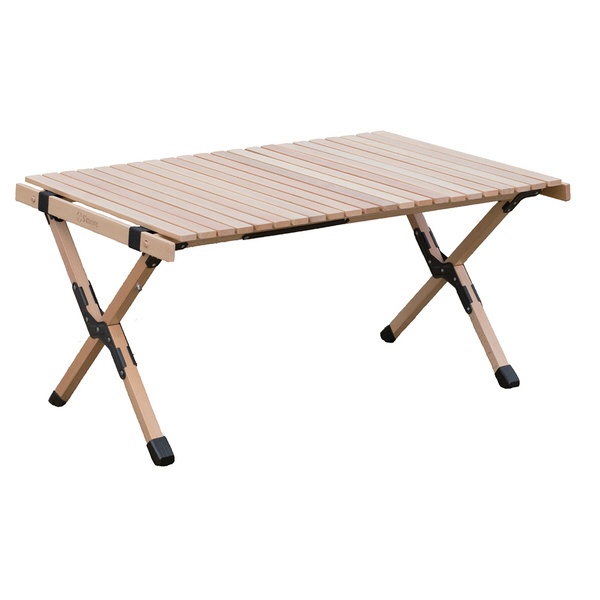 Woodi Roll Table木材滚轮桌子90(M码:约90*60*43cm)SMORSRT001A90BEG