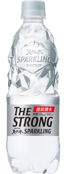 THE STRONG 天然水スパークリング 510ml 24本 【炭酸水】