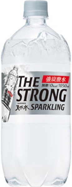 THE STRONG 天然水スパークリング 1050ml 12本 【炭酸水】