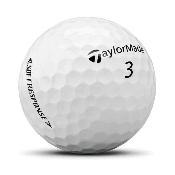 22Soft　ホワイト　Response　1dz　Golf　ゴルフボール　通販　テーラーメイドゴルフ｜Taylor　dz　[12球（1ダース）　ソフトレスポンス　【返品交換不可】　Made　12球　/スピン系]
