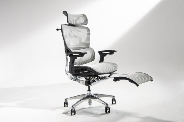 チェア [W660ｘD690ｘH1150～1220mm] Chair Premium グレー FCC-XG 