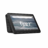 Fire 7(第12代2022年发售)事情Amazon纯正床罩黑色B09GS6C78X