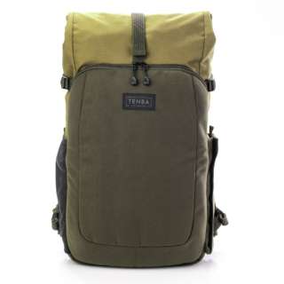 TENBA Fulton v2 16L Backpack - Tan/Olive 637-737 TENBA Tan/Olive 637-737 [15`20L]