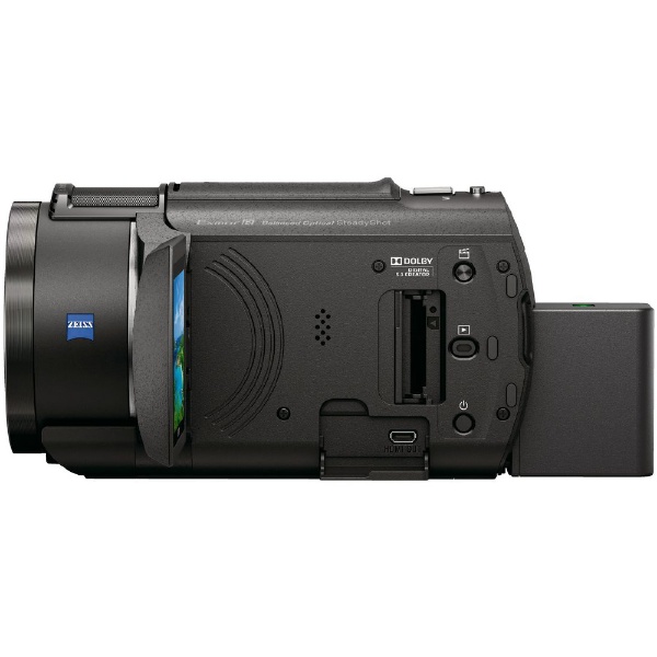 ビックカメラ.com - メモリースティック/SD対応 64GBメモリー内蔵 4Kビデオカメラ ブラック FDR-AX45A [4K対応]