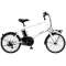 【eバイク】電動アシスト自転車 ベロスター・ミニ Velo-Star クリスタルホワイト BE-ELVS074 [20インチ /7段変速] 2022年モデル【キャンセル・返品不可】