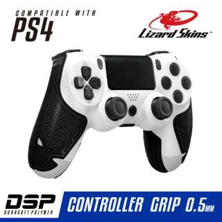 DSP PS4専用 ゲームコントローラー用グリップ ブラック DSPPS410 【PS4】