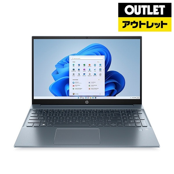 アウトレット品】 hp Pavilion Laptop 15-eg 4D8J6PA-AAAC フォグブルー Windows11 Home  搭載[15.6型フルHD タッチディスプレイ対応 / Core i5 /SSD：512GB /メモリ：16GB] 【生産完了品】 HP｜エイチピー  通販 | ビックカメラ.com