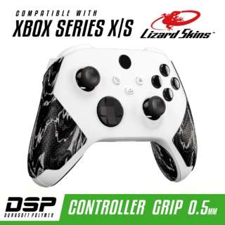 DSP XBOX SERIES X S専用 ゲームコントローラー用グリップ ブラックカモ DSPXBX11 【Xbox Series X S】