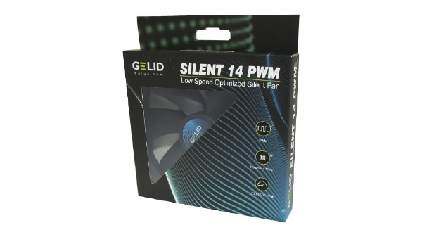 GELID 14cmケースファン SILENT 14 PWM BLACK 静音仕様 PWM対応 FN-PX14-16