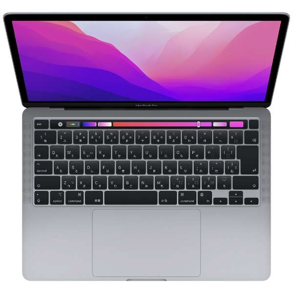 【カスタマイズモデル】MacBook Pro 13インチ Apple M2チップ搭載モデル [2022年モデル /SSD 256GB /メモリ  16GB /8コアCPUと10コアGPU ] スペースグレイ MNEH3JA/CTO