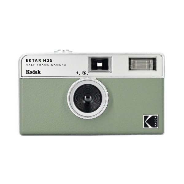 ハーフサイズフィルムカメラ EKTAR H35 Half Frame Camera セージ 【処分品の為、外装不良による返品・交換不可】