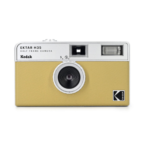 ハーフサイズフィルムカメラ EKTAR H35 Half Frame Camera サンド 【処分品の為、外装不良による返品・交換不可】