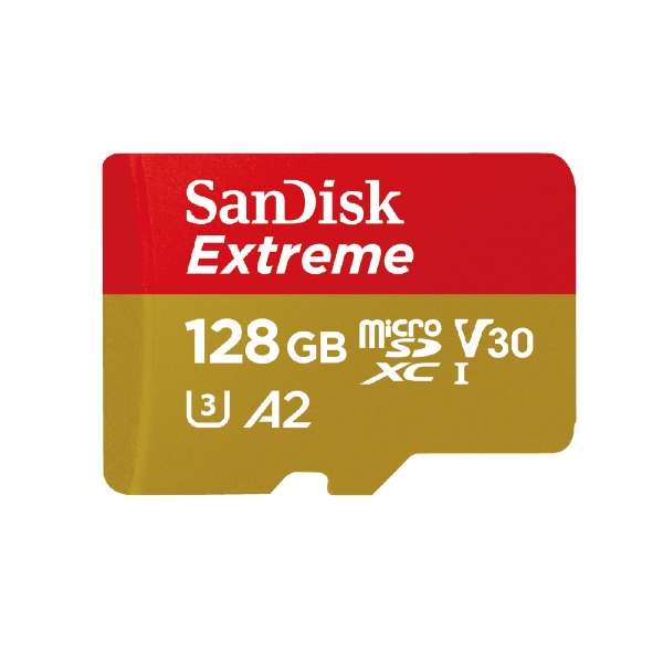 SanDisk Extreme microSDXC UHS-I卡128GB SDSQXAA-128G-JN3MD SDSQXAA-128G-JN3MD[Class10/128GB]_1
