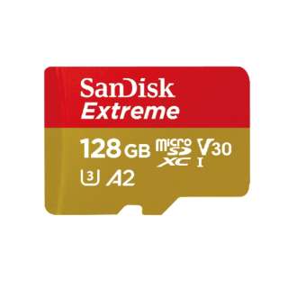 SanDisk Extreme microSDXC UHS-Iカード 128GB SDSQXAA-128G-JN3MD SDSQXAA-128G-JN3MD [Class10 /128GB]